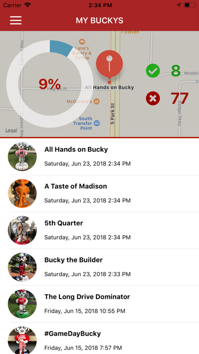 Find Bucky iPhone screenshot 5 - Navigation app