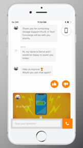 Soluto for Vonage screenshot