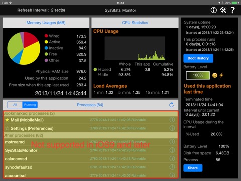 SysStats Monitorのおすすめ画像3