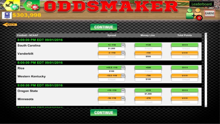 Oddsmaker: SportsCasino screenshot-9