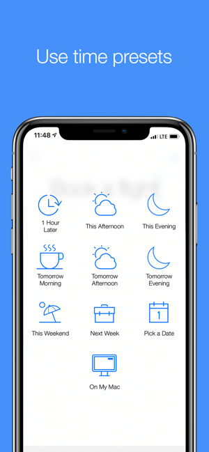 Later - Create Quick Reminders Screenshot