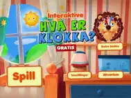 Interaktive Hva er klokka Lite ipad bilder 0