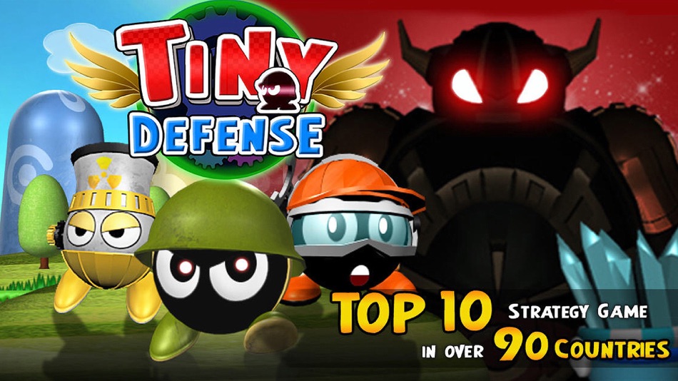 #1. Tiny Defense (iOS) 由: Picsoft Studio