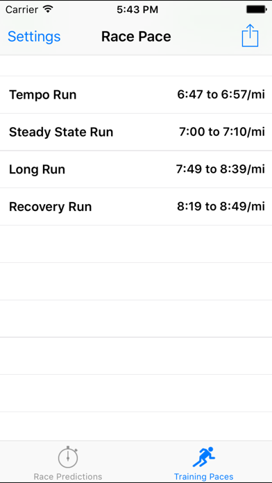 Race Pace screenshot 2