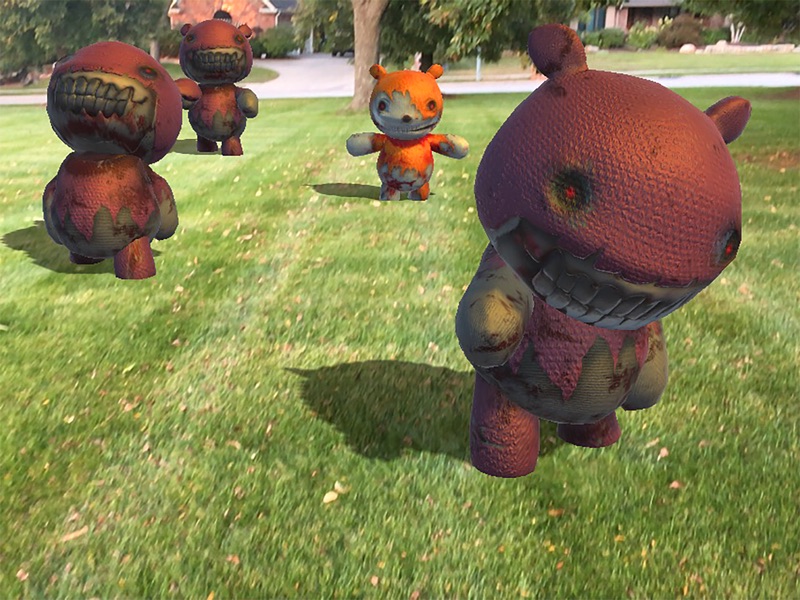 BATTLE BEARS ZOMBIES AR screenshot 7