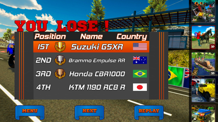 Crazy Bike Racing Simulator 3D