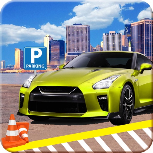 Driving Test city Car Parking icon
