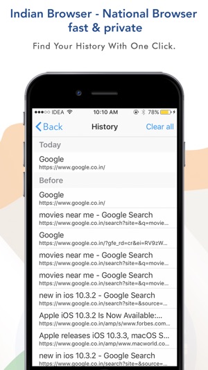 Indian Browser - National Browser fast & private(圖4)-速報App