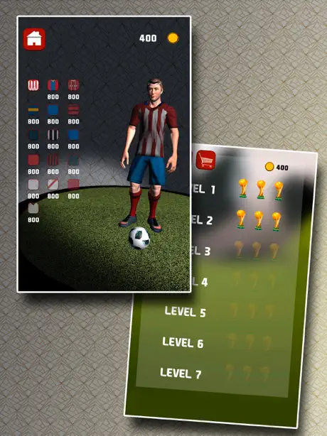 Free kicks 3D football game