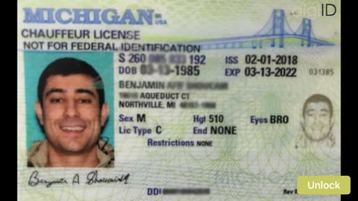 digiID™ Screenshot