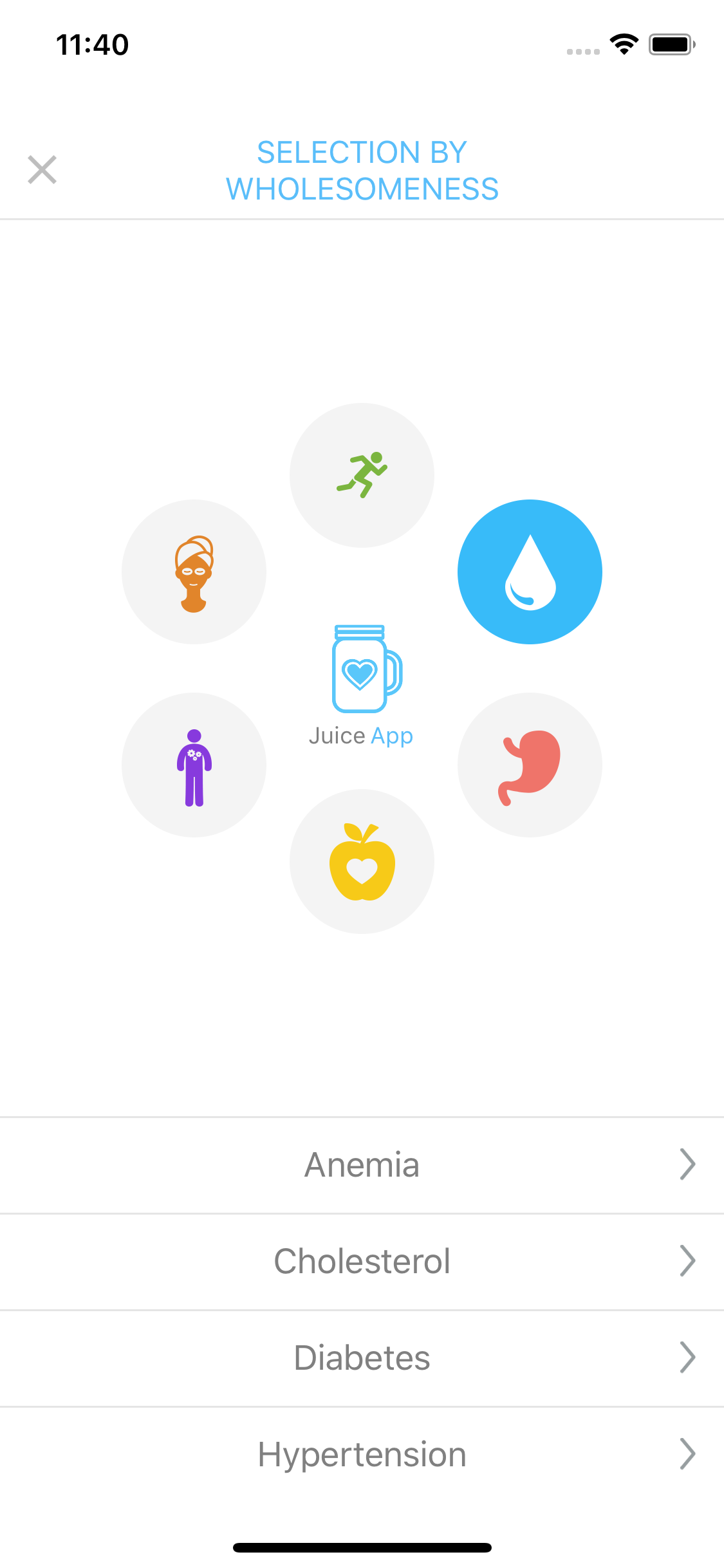 JuiceApp cold press AI