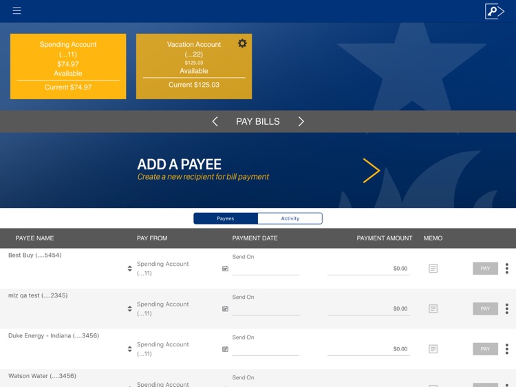 First Savings Bank,IN for iPad screenshot-3