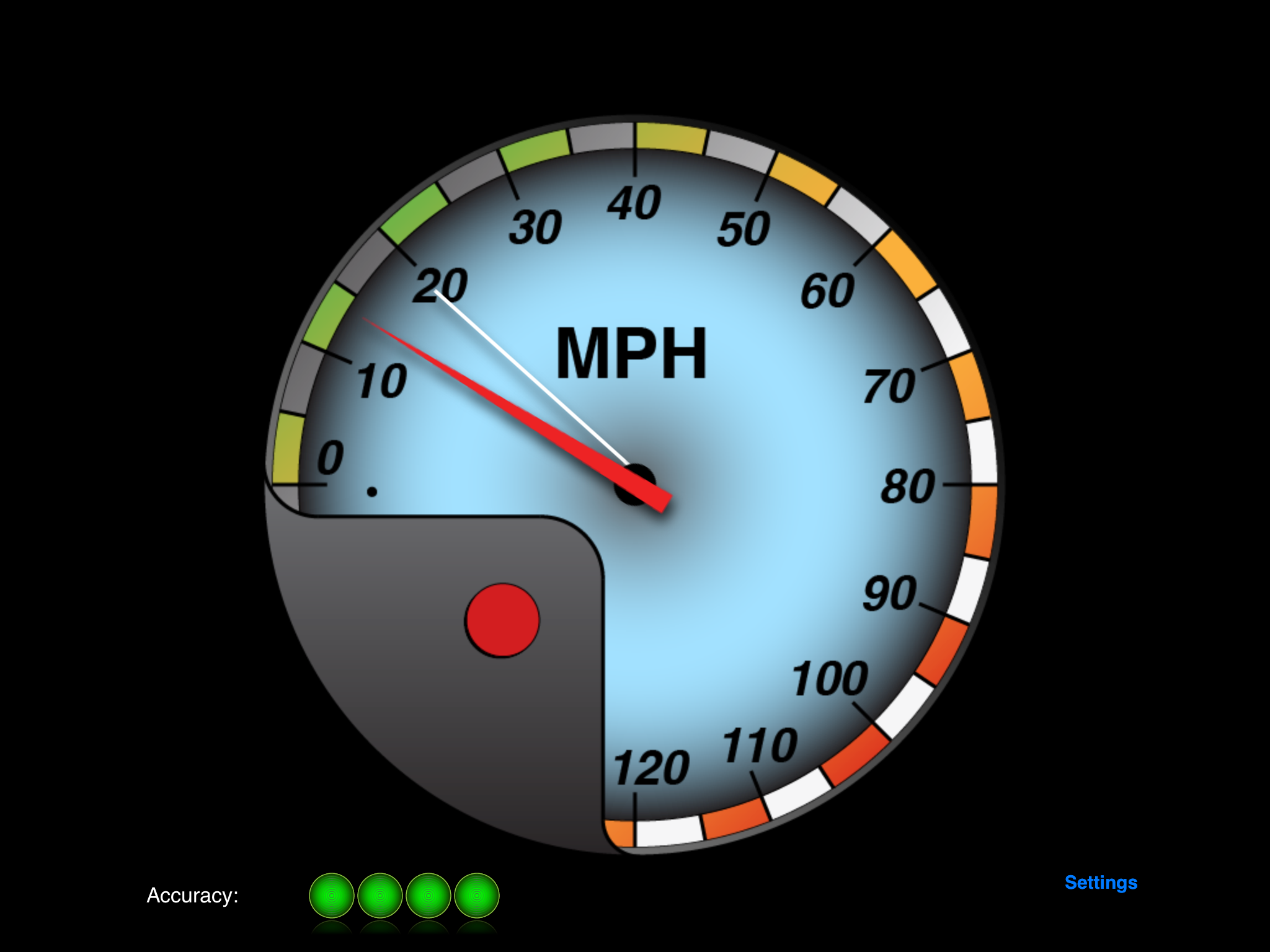 MPH/KPH Speedometer