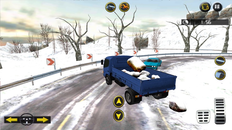 Snow Excavator Crane Rescue screenshot-3