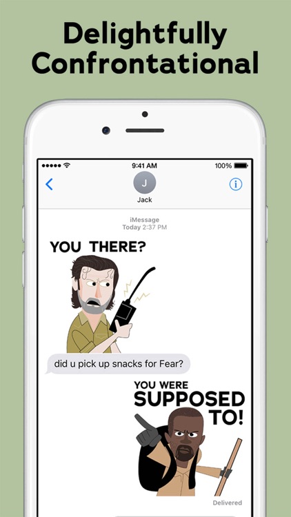 The Walking Dead Stickers-AMC