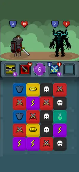Game screenshot Rune sword - Puzzle RPG hack