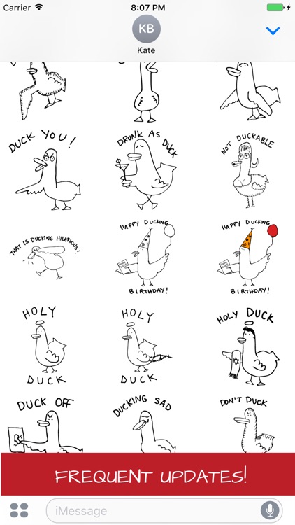 AutoCorrect Ducks! Stickers screenshot-3