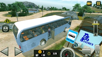 Offroad Bus Hill Transport Sim screenshot 2