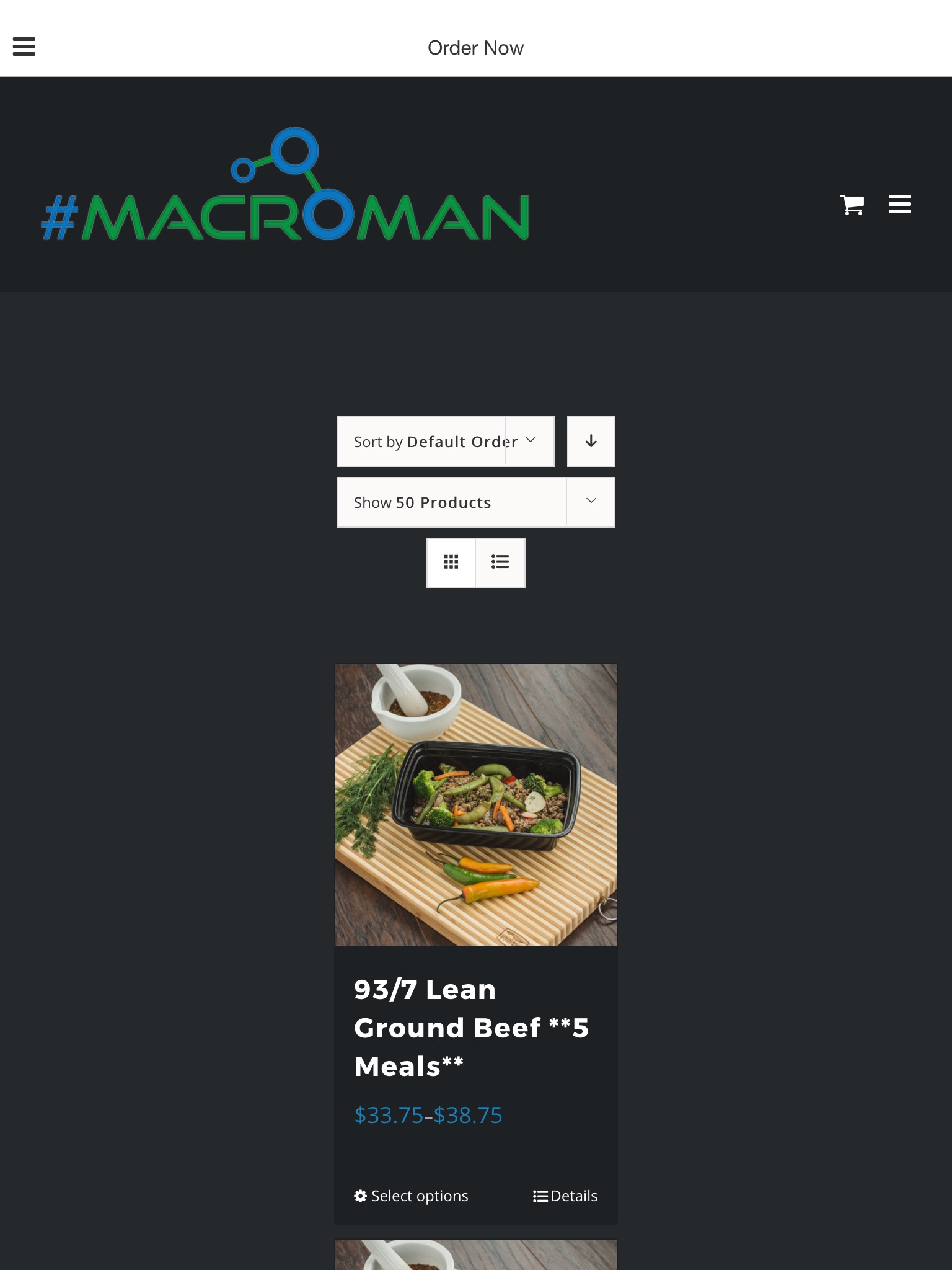Macroman Meals - Custom Meal Prep Services screenshot 2