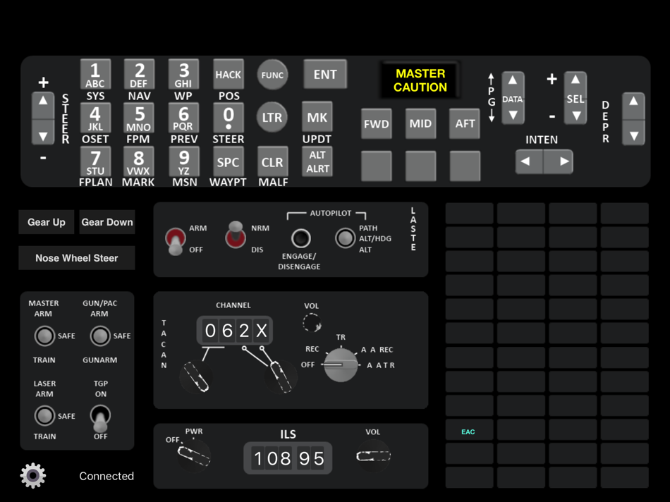 #1. A10 Virtual Cockpit Lite (iOS) Podle: bit-shift.com