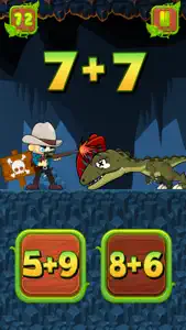 Math Dino : Addition + Number screenshot #6 for iPhone