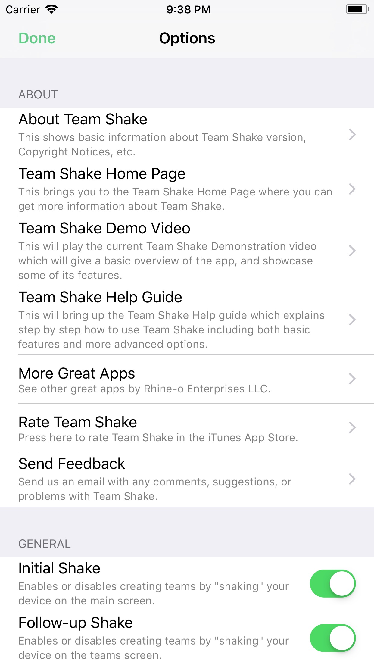 Screenshot 8 of Team Shake