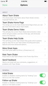 Team Shake screenshot