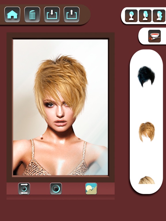 Screenshot #6 pour Changez votre éditeur de look avec des coiffures