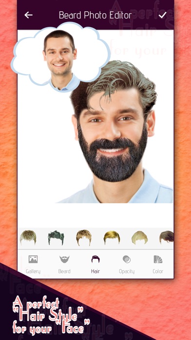 Beard Photo Editor Lite screenshot 4