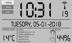 Download LCD Weather Clock app