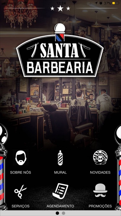 Santa Barbearia