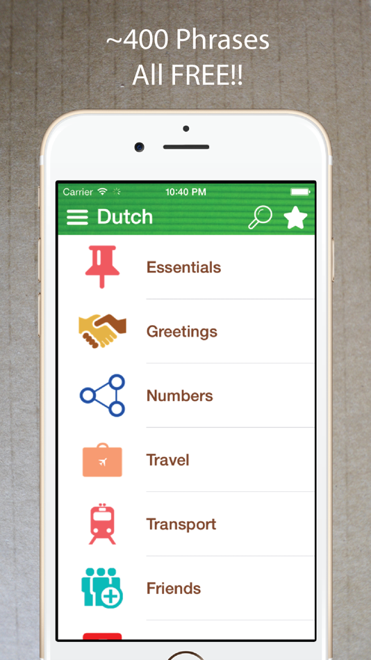 Learn Dutch Phrasebook Offline - 5.1.0 - (iOS)