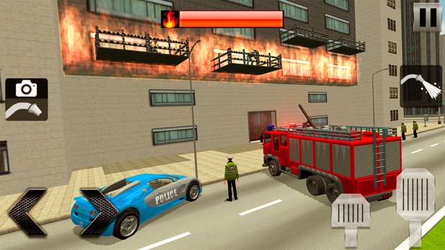 Firefighter Truck Simulator 3D(圖4)-速報App