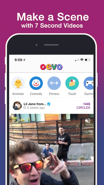 Oevo - Create 7 Second Videos
