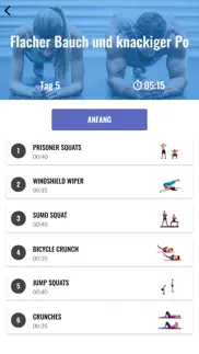 30 tage bauch- und kniebeugen iphone bildschirmfoto 4