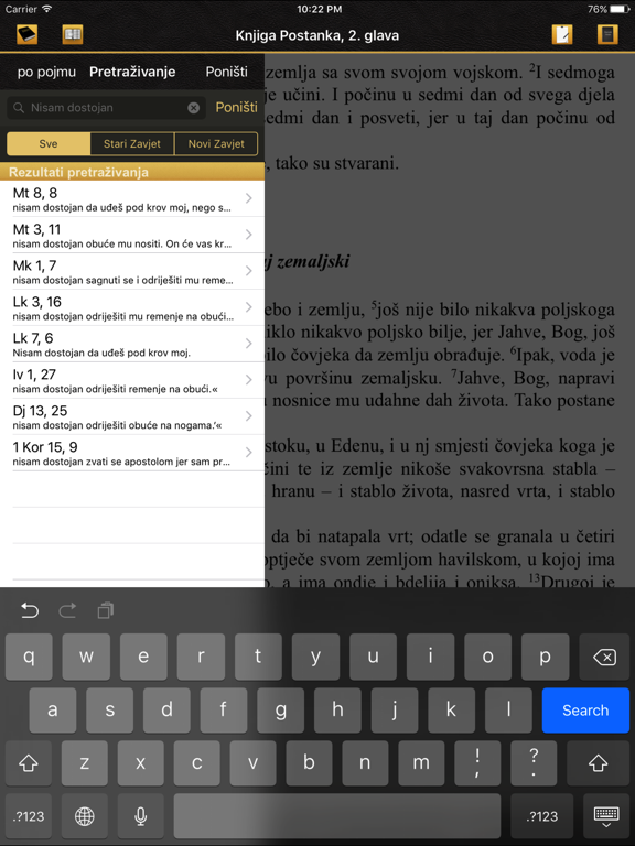 Screenshot #5 pour HR Biblija