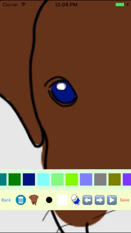 Game screenshot Puppy Dog Moves Coloring Book apk