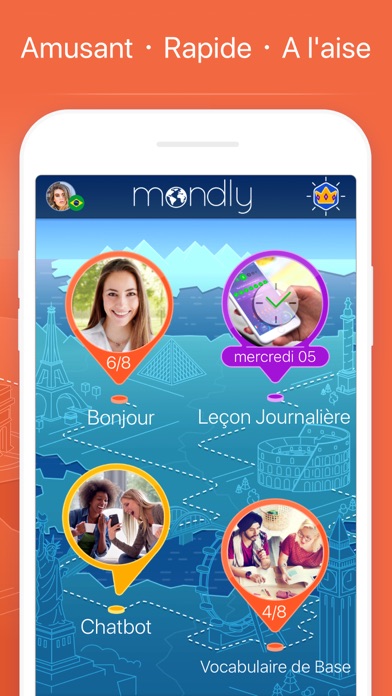 Screenshot #2 pour Apprendre le portugais –Mondly