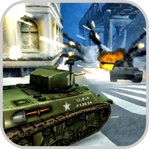 Tanks Battle Snow: Steel Assau iOS App