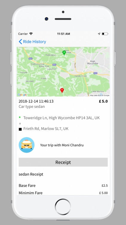 call my taxi driver screenshot-4