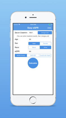 Easy eGFR screenshot 3