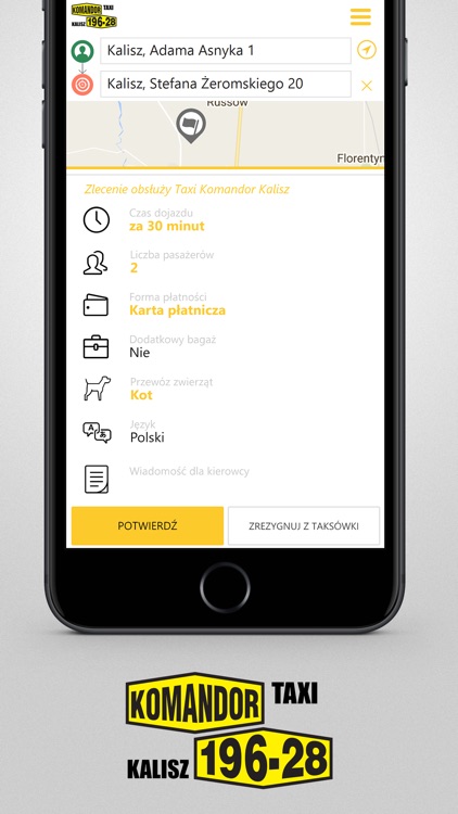 Taxi Komandor Kalisz