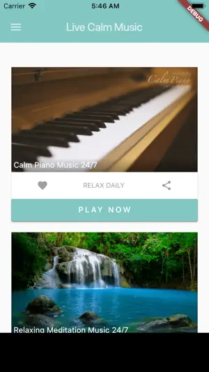 Live Calm Music screenshot 2