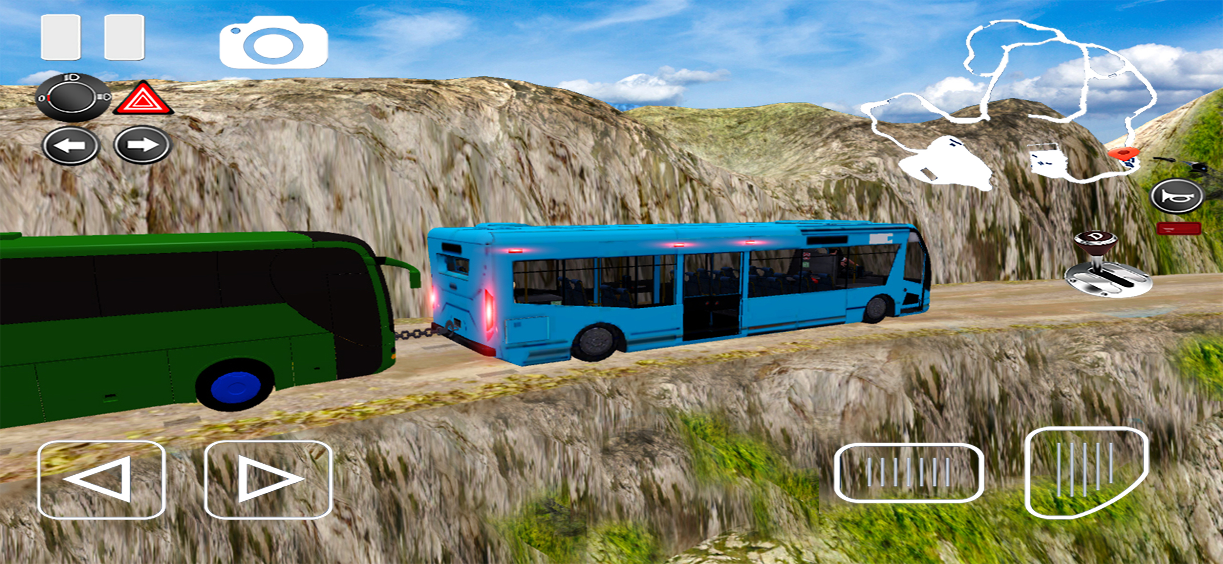 Off-road Bus Driving Simulator