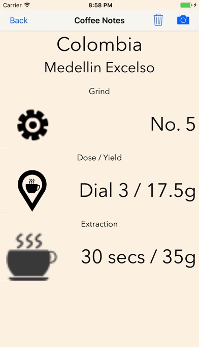 Coffee Notes screenshot 2