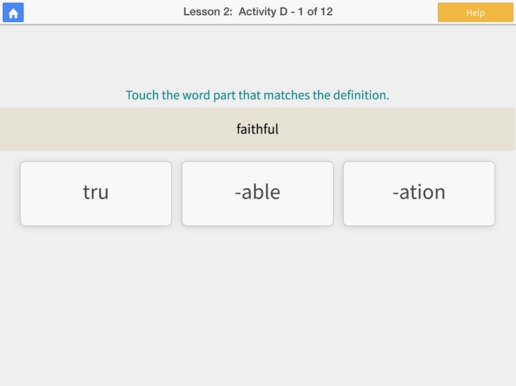 Word Roots Level 2 Lite screenshot-4