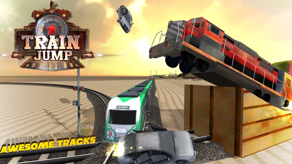 #5. Can a Train Jump? (iOS) 게시자: BigCode Games Pvt Ltd