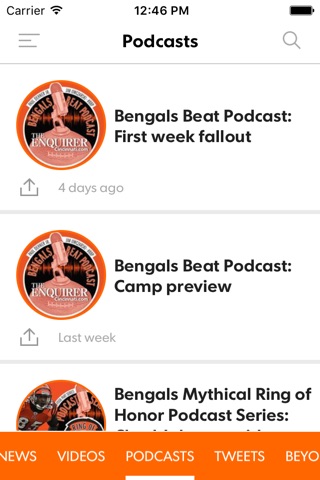 Cincinnati.com Bengals screenshot 4