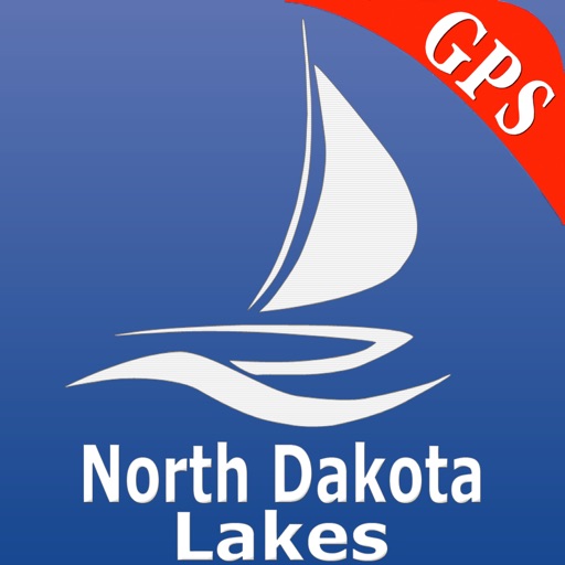 North Dakota Lakes GPS Charts icon