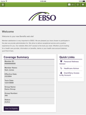 EBSO Mobile screenshot 2